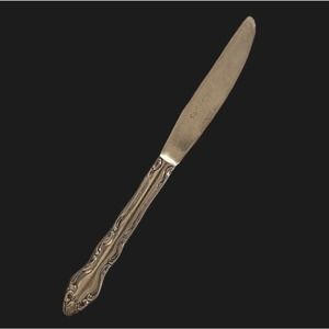 Carlyle Stainless Dinner Butter Knife Outline Scroll Japan